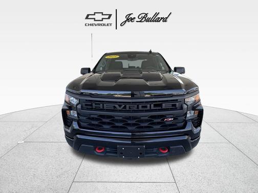Black 2025 Chevrolet Silverado 1500 Custom Trail Boss