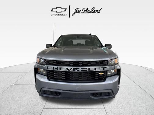 Satin Steel Metallic 2021 Chevrolet Silverado 1500 Custom