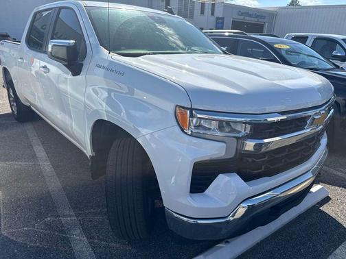 Summit White 2023 Chevrolet Silverado 1500 LT