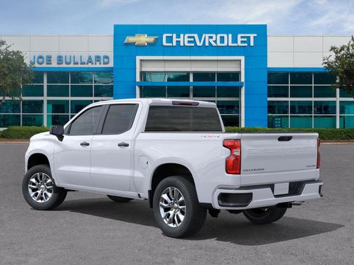 Summit White 2026 Chevrolet Silverado 1500 Custom
