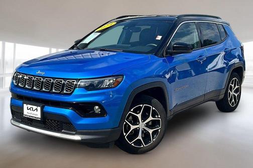 Hydro Blue Pearlcoat 2024 Jeep Compass Limited
