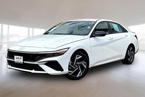 White 2025 Hyundai ELANTRA HEV SEL