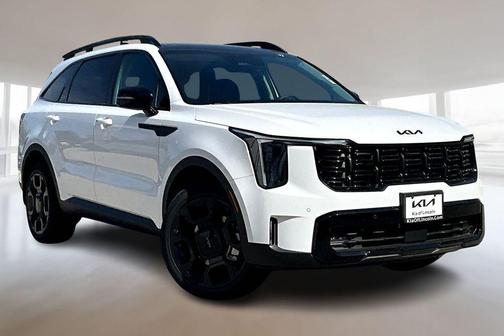 White 2026 Kia Sorento X-Line EX