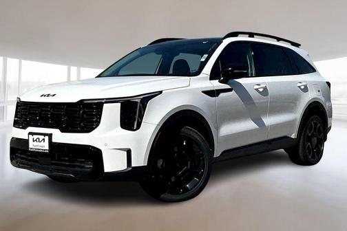 White 2026 Kia Sorento X-Line EX