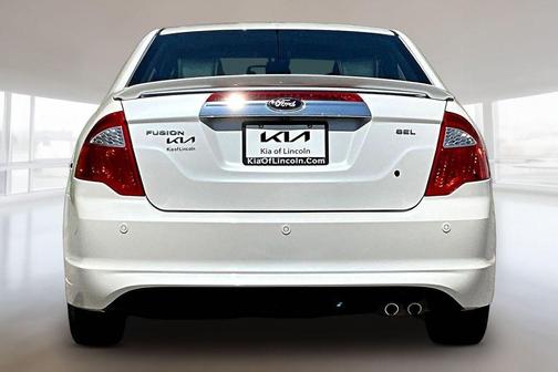 White Platinum Clearcoat Metallic 2012 Ford Fusion SEL