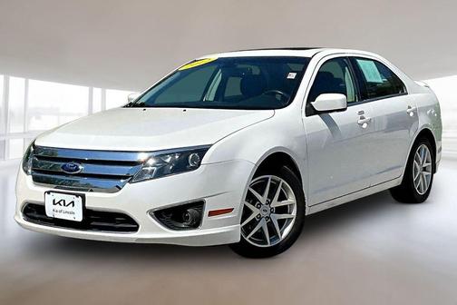 White Platinum Clearcoat Metallic 2012 Ford Fusion SEL