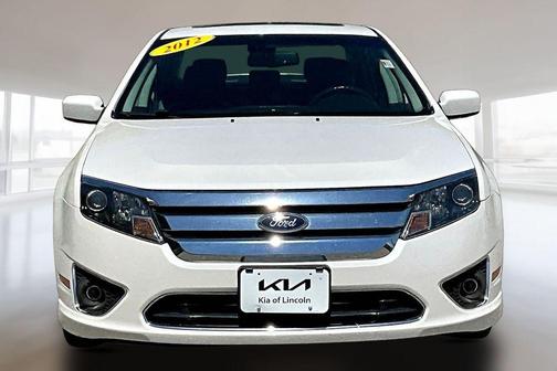 White Platinum Clearcoat Metallic 2012 Ford Fusion SEL