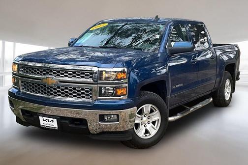 Deep Ocean Blue Metallic 2015 Chevrolet Silverado 1500 LT