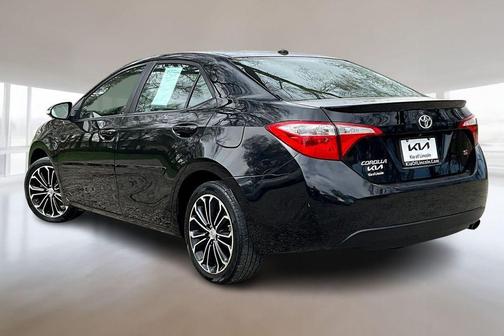 Black Sand 2015 Toyota Corolla S Premium