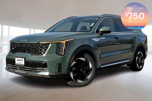 Green 2026 Kia Sorento Hybrid EX