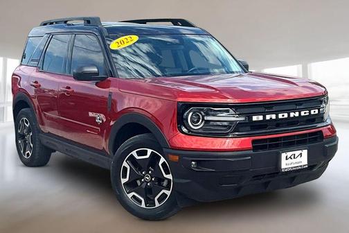 Chili Pepper Red 2022 Ford Bronco Sport Outer Banks