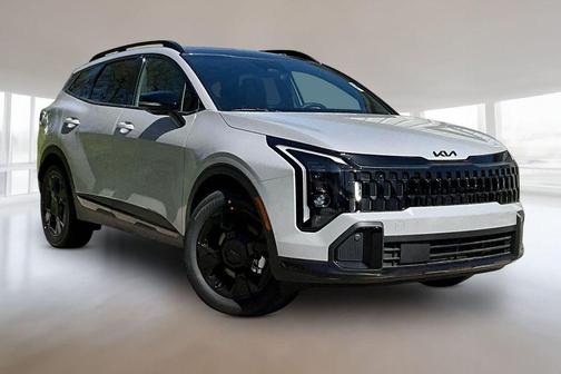 Wolf Gray 2026 Kia Sportage Hybrid X-Line