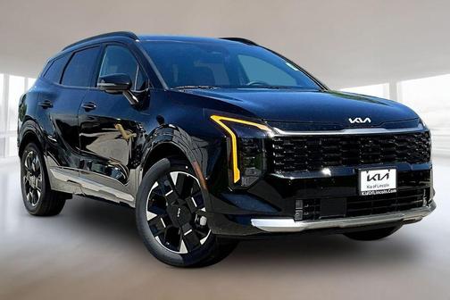 Black 2026 Kia Sportage Hybrid SX-Prestige