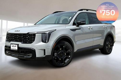 Wolf Gray 2026 Kia Sorento X-Line EX