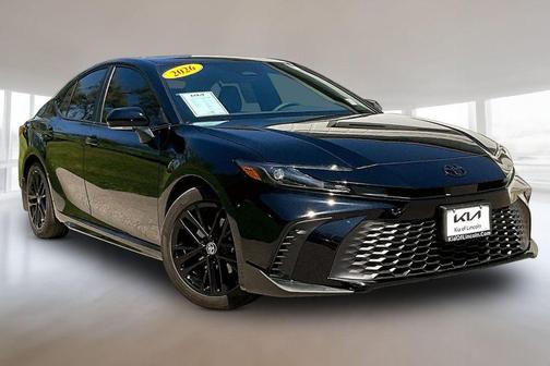 Midnight Black Metallic 2026 Toyota Camry SE