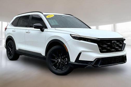 White 2023 Honda CR-V Hybrid Sport