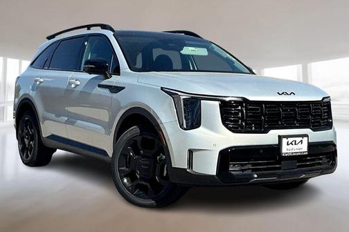 Ivory Silver 2026 Kia Sorento X-Line SX