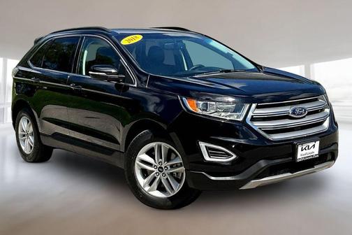 Shadow Black 2018 Ford Edge SEL