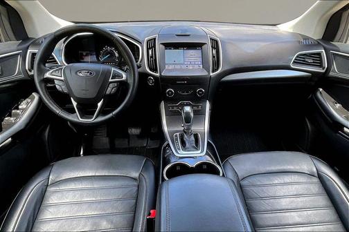Shadow Black 2018 Ford Edge SEL