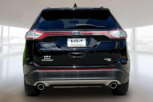 Shadow Black 2018 Ford Edge SEL