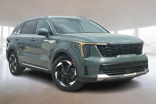 Green 2026 Kia Sorento Hybrid EX