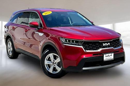 Passion Red Tintcoat 2022 Kia Sorento LX