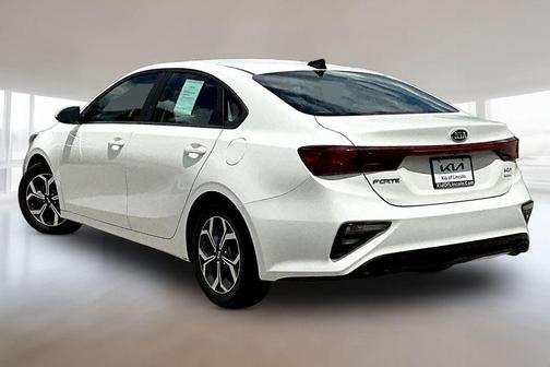 Clear White 2020 Kia Forte LXS