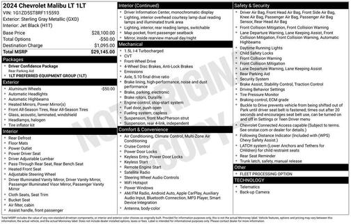 2024 Chevrolet Malibu LT