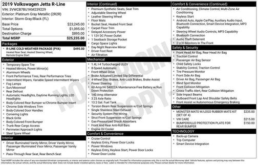 2019 Volkswagen Jetta 1.4T R-Line