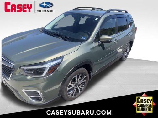 Jasper Green Metallic 2021 Subaru Forester Limited