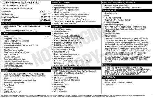 2019 Chevrolet Equinox LS