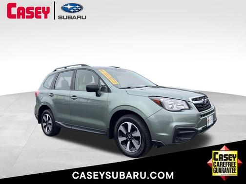 Jasmine Green Metallic 2017 Subaru Forester 2.5i SUV
