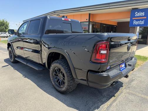 Black 2025 RAM 1500 Rebel