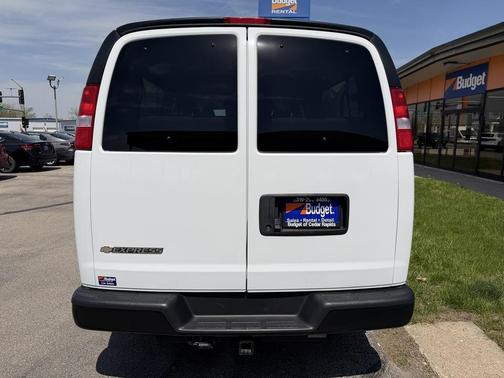 White 2023 Chevrolet Express 3500 LS