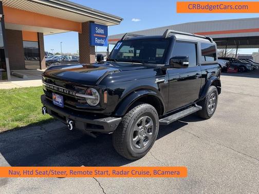 Black 2021 Ford Bronco Outer Banks