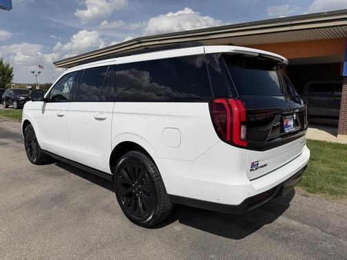 White 2025 Ford Expedition Max Platinum