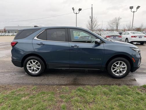 Blue 2024 Chevrolet Equinox LT