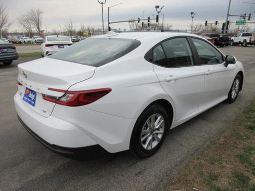 White 2025 Toyota Camry LE