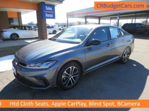 Platinum Gray Metallic 2025 Volkswagen Jetta 1.5T Sport