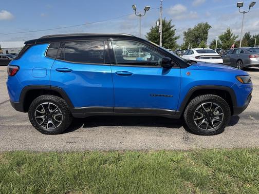 Blue 2024 Jeep Compass Trailhawk