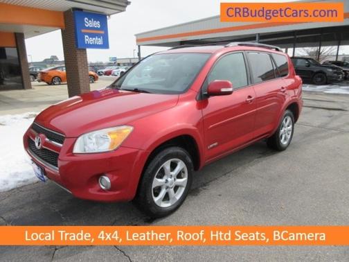 Red 2012 Toyota RAV4 Limited