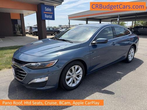 Blue 2024 Chevrolet Malibu LT