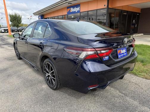 Blue 2022 Toyota Camry SE