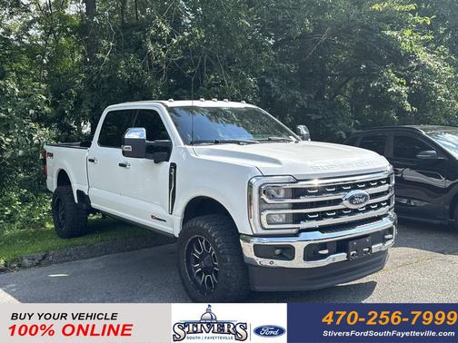 Oxford White 2024 Ford F-350 Lariat