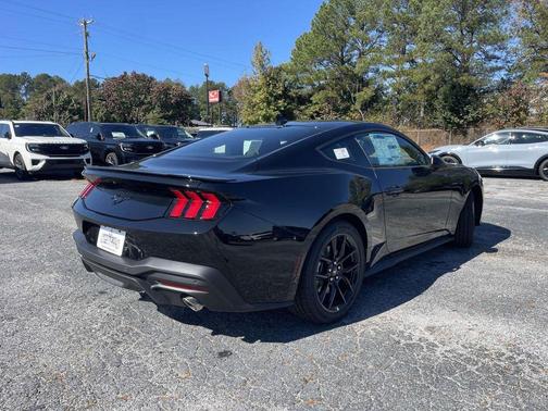 Shadow Black 2026 Ford Mustang EcoBoost