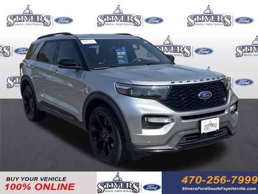 Silver 2020 Ford Explorer ST