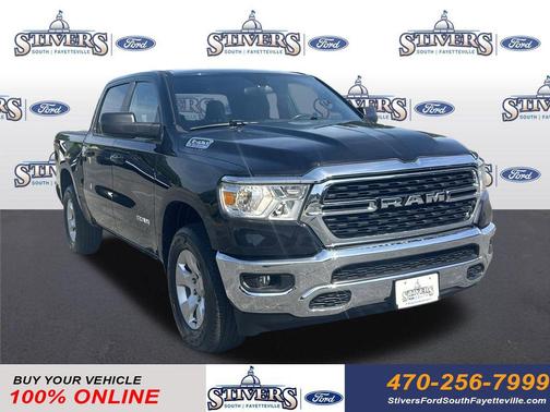 Diamond Black Crystal Pearlcoat 2022 RAM 1500 Big Horn/Lone Star