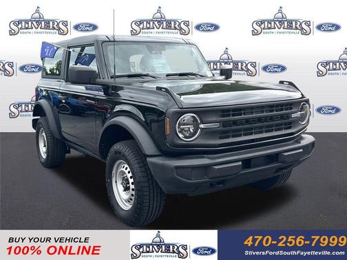 Shadow Black 2023 Ford Bronco Base