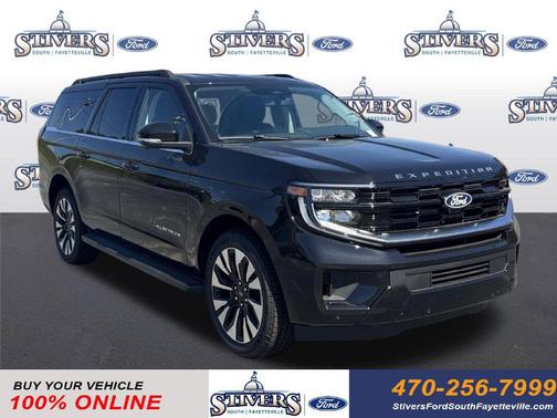 Black Metallic 2027 Ford Expedition Max Platinum