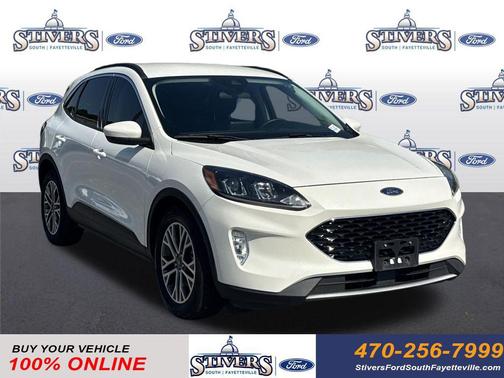 White Metallic 2022 Ford Escape SEL